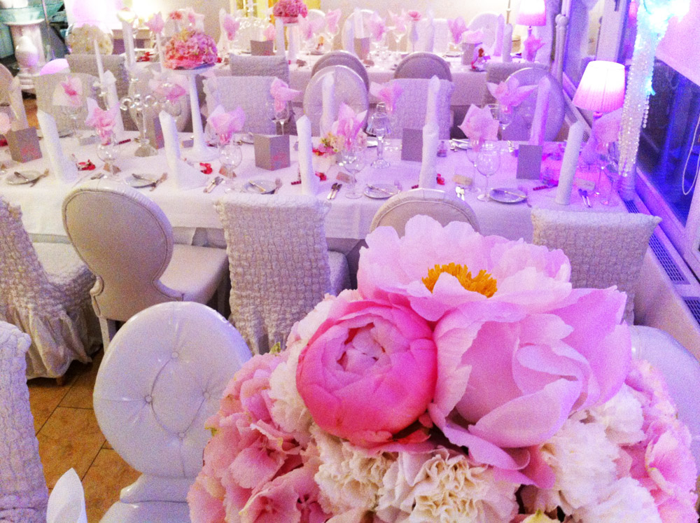 Dekorationen - Pink Wedding